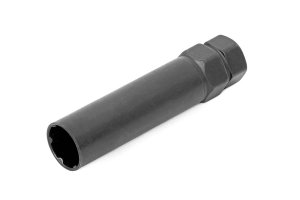 Nissan TITAN Lug Nut Set (24) - Rough Country - Bulge Acorn Style M12 x 1.25 - Black - '04-'23